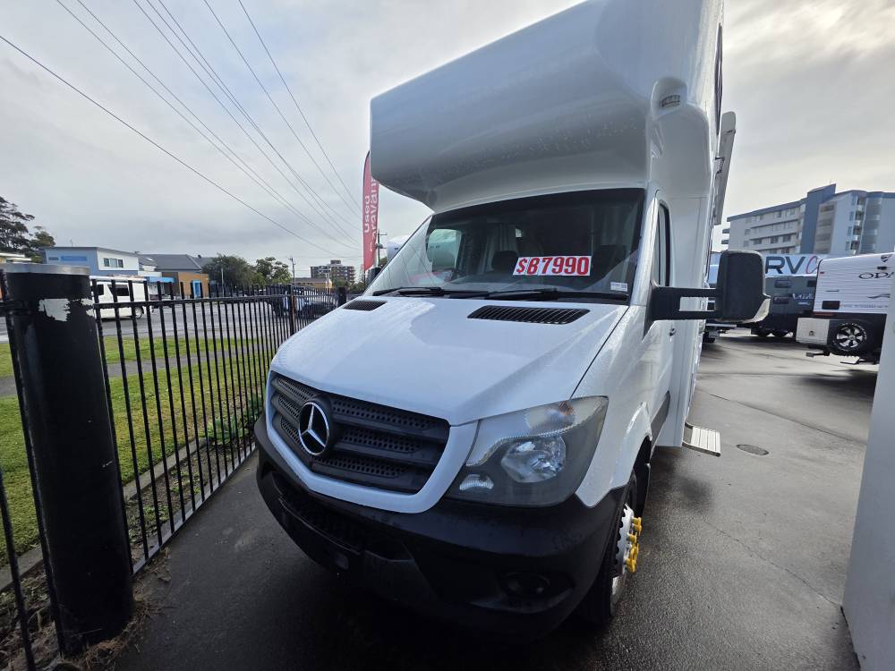 2017 MERCEDES sprinter motorhome