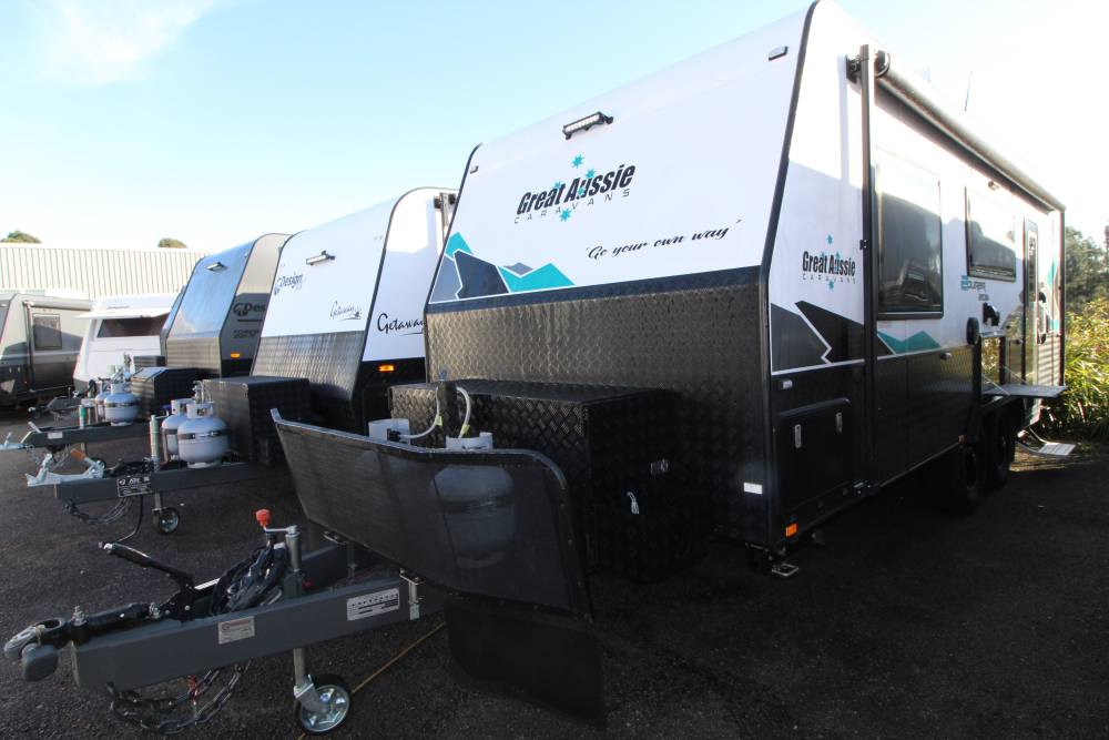 2023 Great Aussie Caravans 20'6 Rear Door Tourer Limited