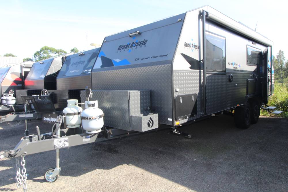 2023 Great Aussie Caravans 22'6" Gravity Rear Club Lounge