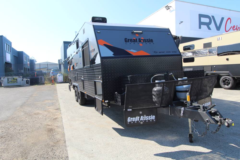 2023 Great Aussie Caravans 22'6" Rear Club Xplora Extreme Off Road Off Grid